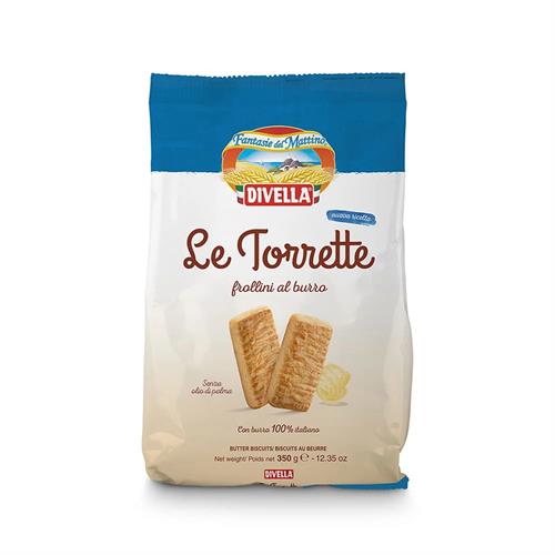 Småkager Le Torrette 350g Divella 18stk/ks