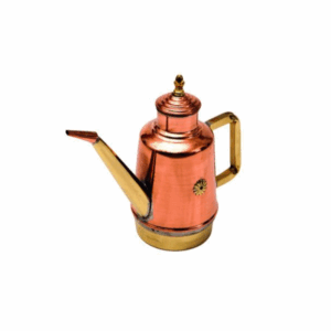 Oliera in rame e ottone 0,45L tradizionale napoletana artigianale OL05 Gimetal